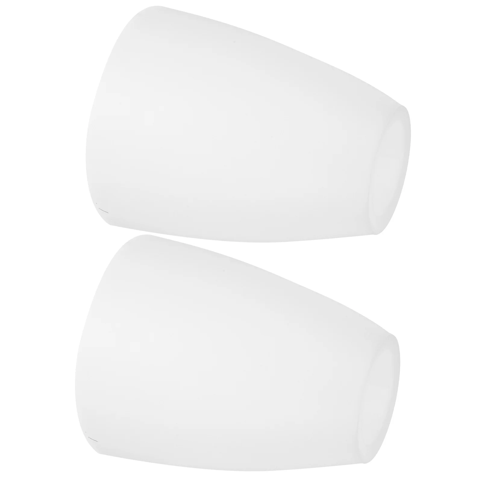 2Pcs Plastic Lampshade White 40mm Hole Desk Table Floor Shades Replacement Cover Home Decor Light Diffuser Modern