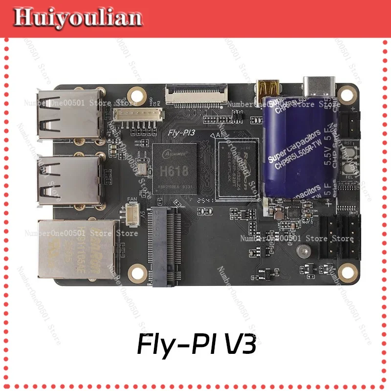 

FLY Pi V3 3D Printer Upper Board with Power Loss Recovery Replace Raspberry Pi for RRF Klipper