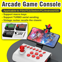 Y01 Wireless Bluetooth Gamepads Arcade Game Console Controller Joystick for PS4/PC3/switch/PC/Android/IOS Mobile Phone