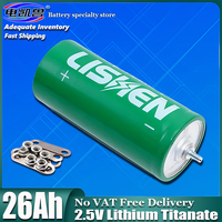 2.5V 26Ah LTO Battery original DIY 12V 24V Battery Pack Lishen 20C Low Temperature Resistant Lithium Titanate Battery