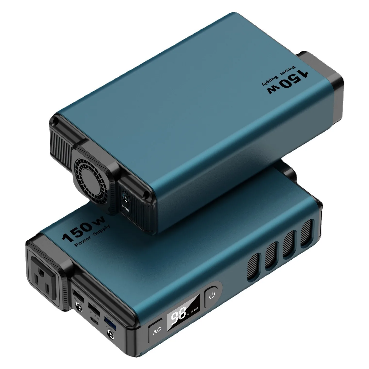 Emergencia móvil al aire libre de la batería de almacenamiento de energía autónoma del banco de energía de la fuente de alimentación 32000mAh de 150W