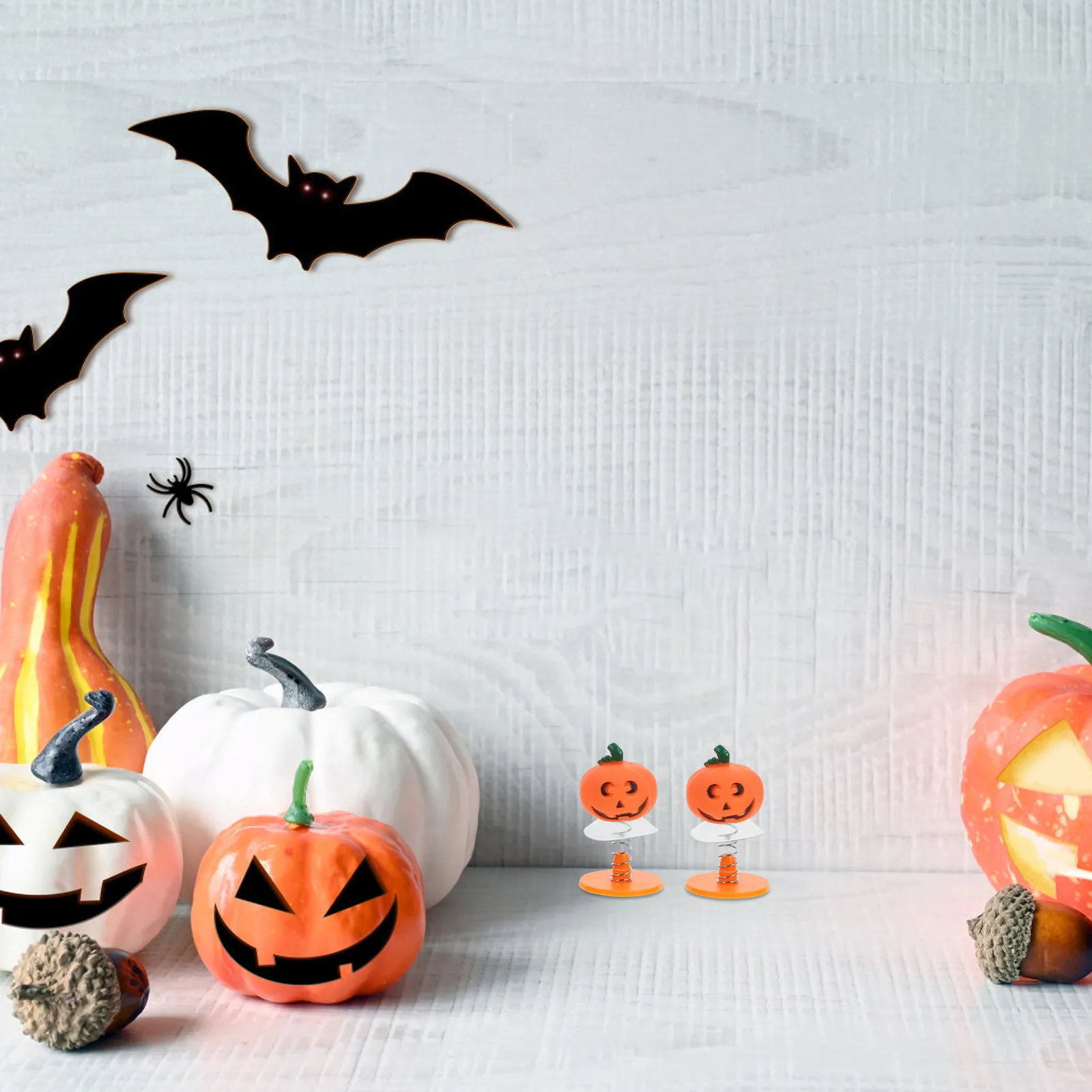 

Набор из 5 пружинок-попрыгунчиков для Хэллоуина, мультяшные декорации, сувениры для вечеринок, наполнители для подарочных пакетов на Хэллоуин, веселые пружинки-попрыгунчики для детей