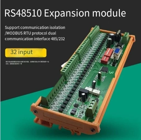 

NLK-I-32 RS485 Input IO Expansion Modbus RTU Input Module Serial Input IO Expansion