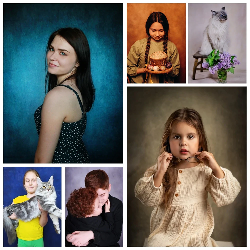 مجردة الضوء الأزرق التدرج بلون خلفية الزفاف عيد ميلاد الطفل الفن صورة التصوير خلفية الصورة استوديو الدعامة