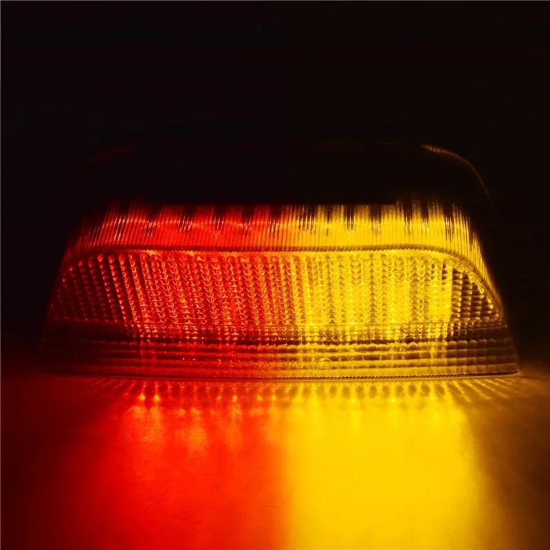 waase For Kawasaki ZRX400 ZR1100 ZRX1100 ZR1200 ZRX1200 ZRX1300 E-Mark Rear Tail Light Brake Turn Signals Integrated LED Light