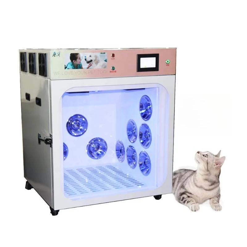 

2026 Automatic Equipment Dry Room for Dog and Cat Box Pet Grooming Hair Dryer for Pet Supplies