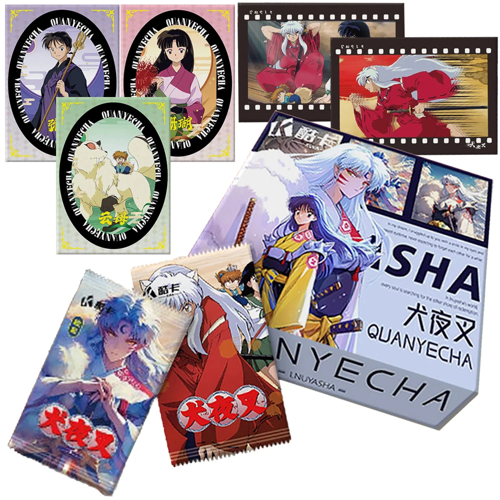 

Inuyasha Collection Card Fans' Favorite Popular Character Sango Kikyō Creative Double Layered Window Card Christmas Family Gift
