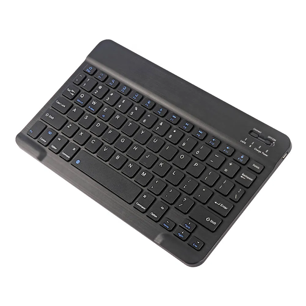 

10 Inch Bluetooth Keyboard for IPad Android Tablet Smart Phone Ultra-thin External Charging Wireless Keypad