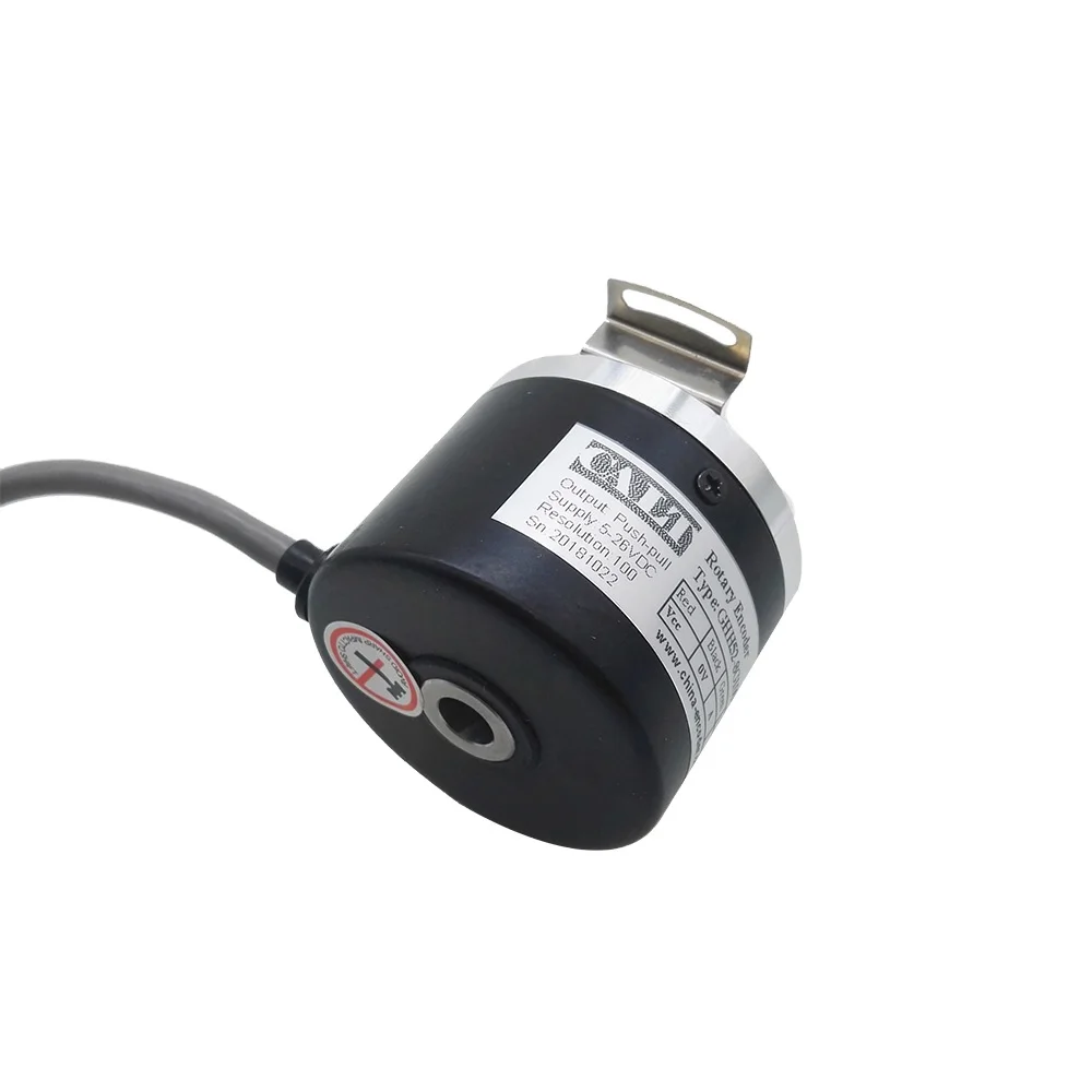52mm Outer Diameter Push Pull Hollow Shaft Rotary Encoder GHH52-8G400BMP526 for Automatic Control