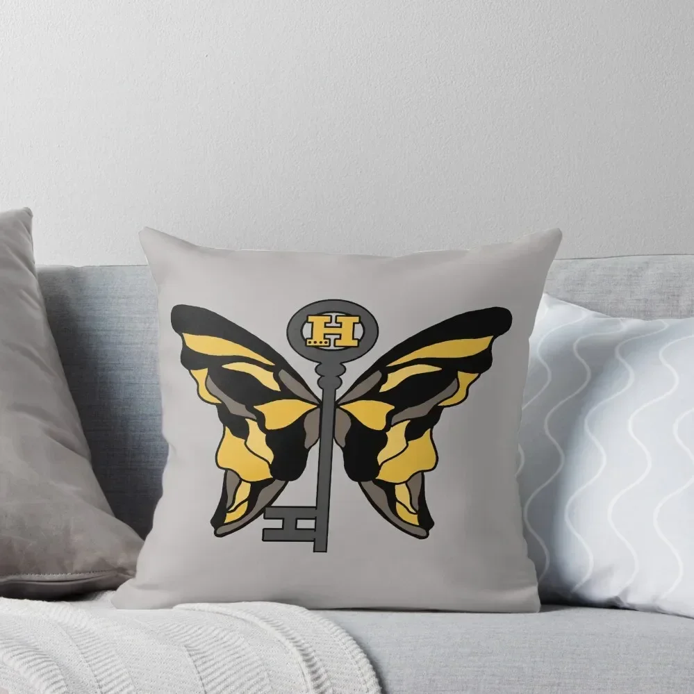 

yellow and black winged key Throw Pillow bed pillows Sofa Cushion Cover Anime pillow