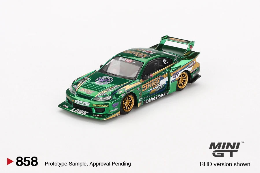 **Preorder** MINIGT 1:64 LB-Super Silhouette S15 SILVIA LBWK 2024 Model car