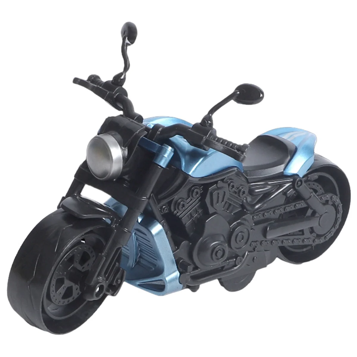 D Toy Motorcycle,Pull Back Motorcycle Toy, 1:12 Motorcycle Model for Boys,Pull Back Motorcycle Toys-Gift for Boy Girl