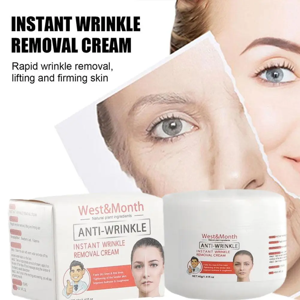 W&M Retinol Lifting Firming Cream Remove Wrinkle Anti-Aging Fine Face Health Fade Beauty Care Lines Brighten Skin Whitening H4H8