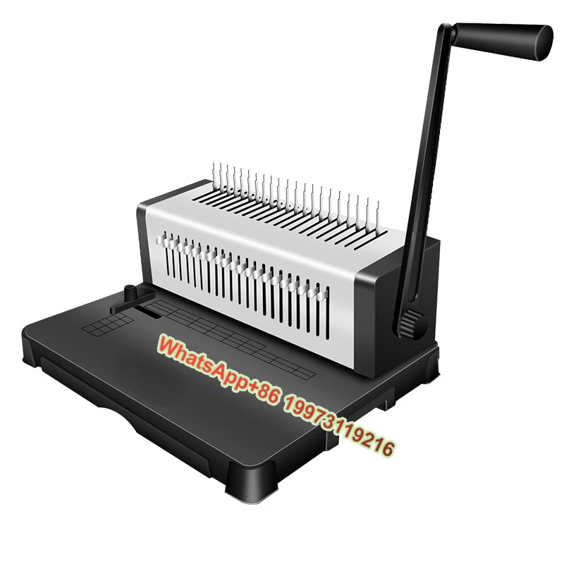 

Ручная машина для переплета расчесок формата А4 для офисного использования, расческа для переплета документов формата А4, машина для переплета расчесок