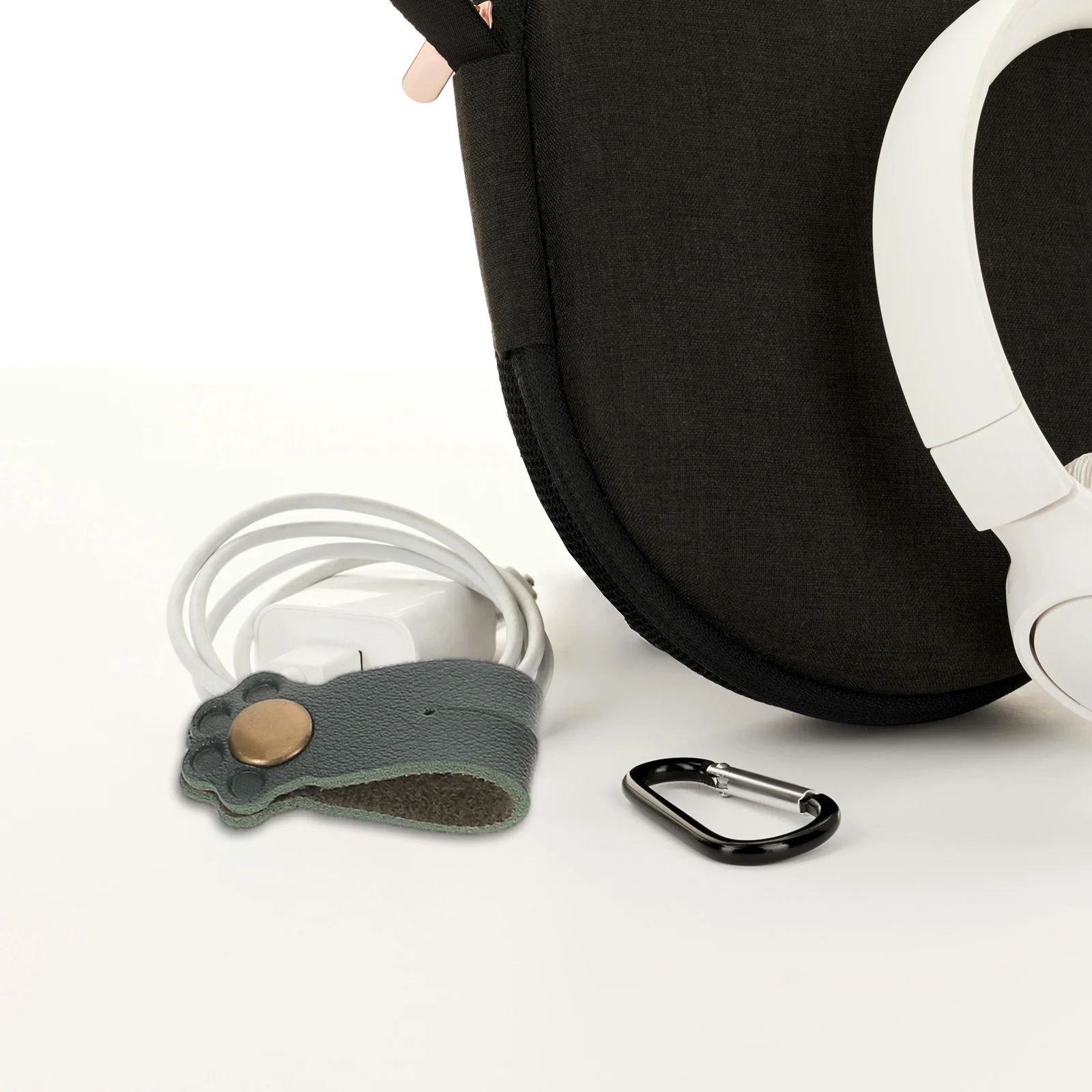 

5Pcs Cat Paw Cable Organizer Cute PU Cable Wrap Earphone Wire Keeper Travel Cord Management Data Cord Storage Wire Organizer