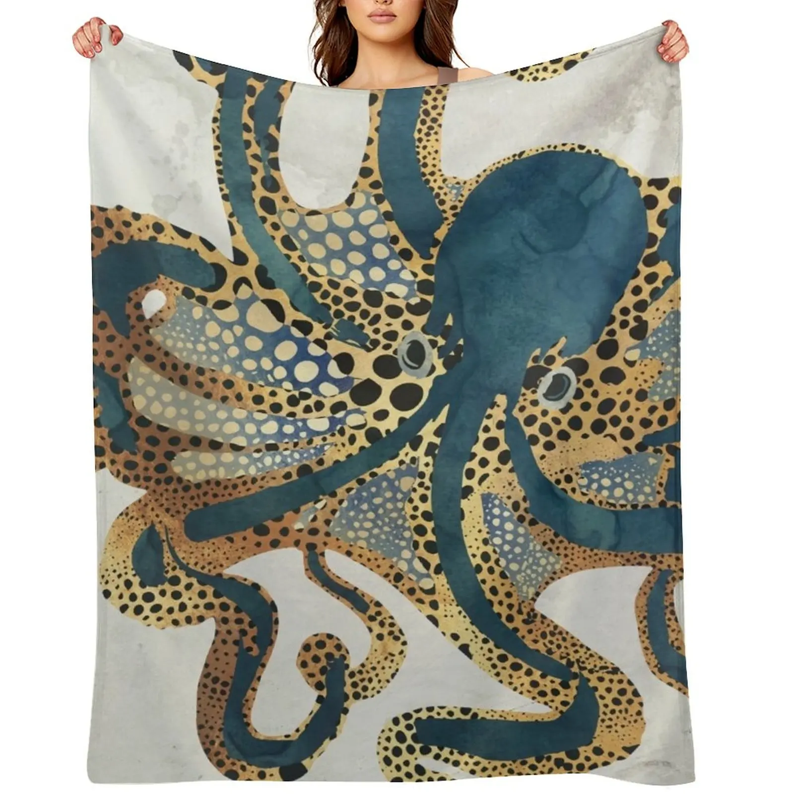 

Underwater Dream VI Throw Blanket Hair Multi-Purpose Single blankets and throws Blankets