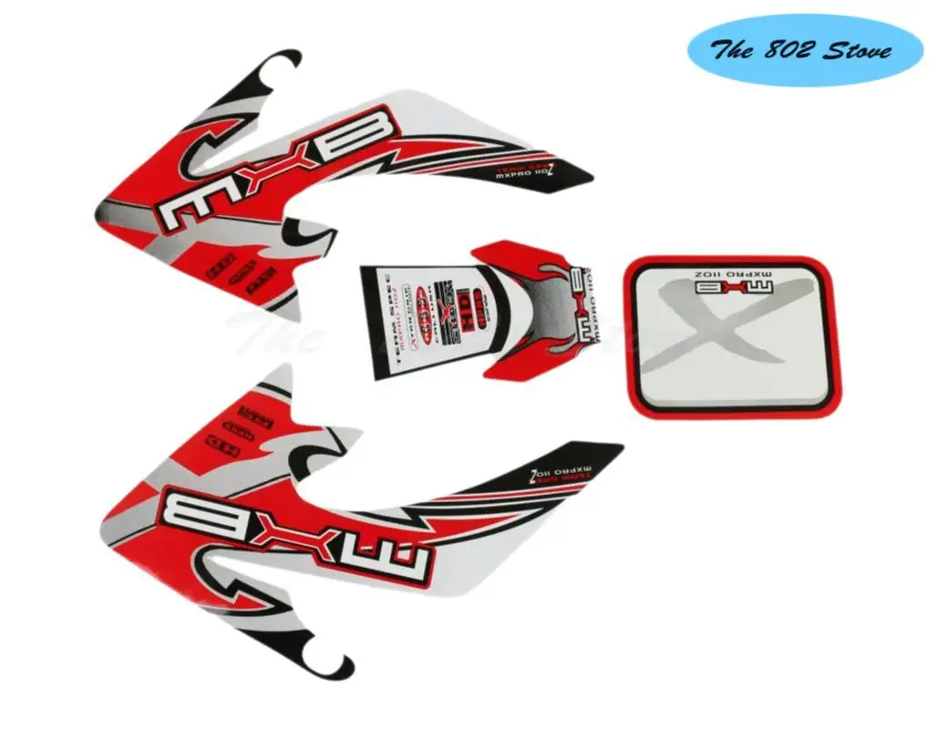 Stiker Tempel Sepeda Motor untuk CRF 50cc Pit Dirt Bike Racing Kohis CRF50 Paster