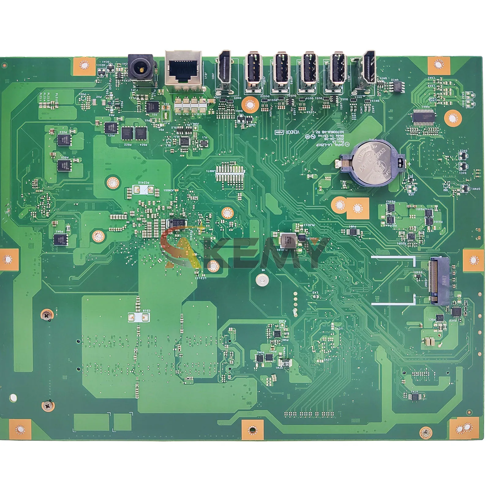 For ASUS All-in-One M3700WUA M3700W LA-L291P Laptop Motherboard R3-5300U R5-5500U R7-5700U CPU 100% Tested OK