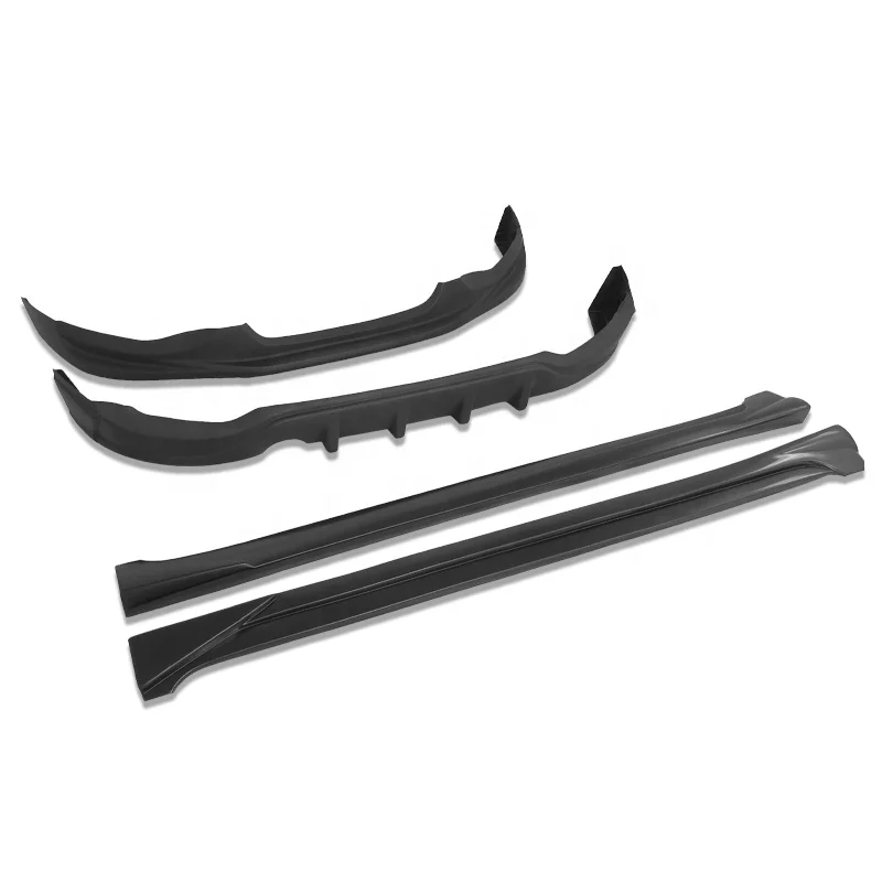 

Передняя губа автомобиля для nissan Tiida 2016-2021, комплект кузова из АБС-материала, передний бампер, боковые юбки, задний диффузор, внешние детали для губ