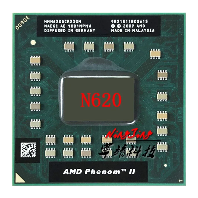 AMD Phenom II Dual-Core Mobile N620 2.8 GHz Dual-Core Dual-Thread CPU  HMN620DCR23GM Socket S1