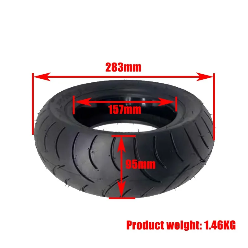 High Quality 90/65-6.5 110/50-6.5 Jelly Gum Anti Puncture Tire for 49cc Mini Rocket Bike Pocket Electric Scooter Parts