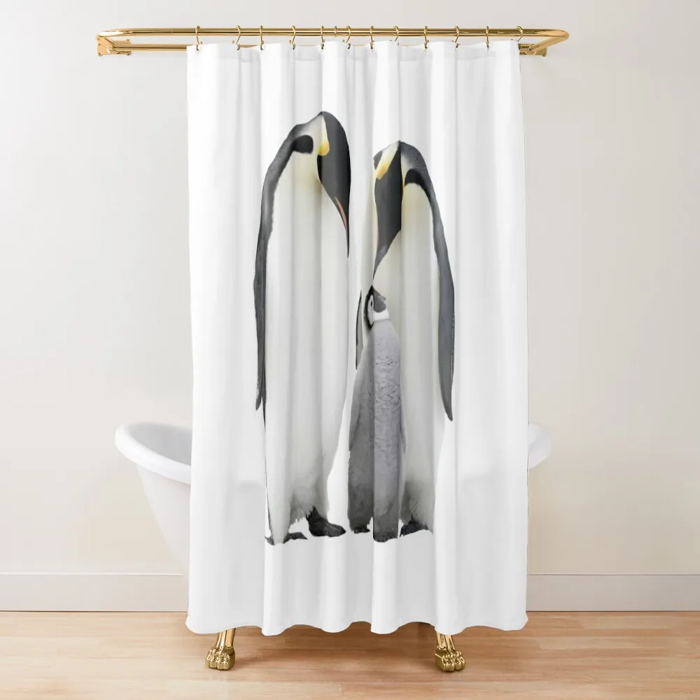 

Penguin Family Shower Curtain Bathroom And Shower Products Shower For Bathroom Curtain