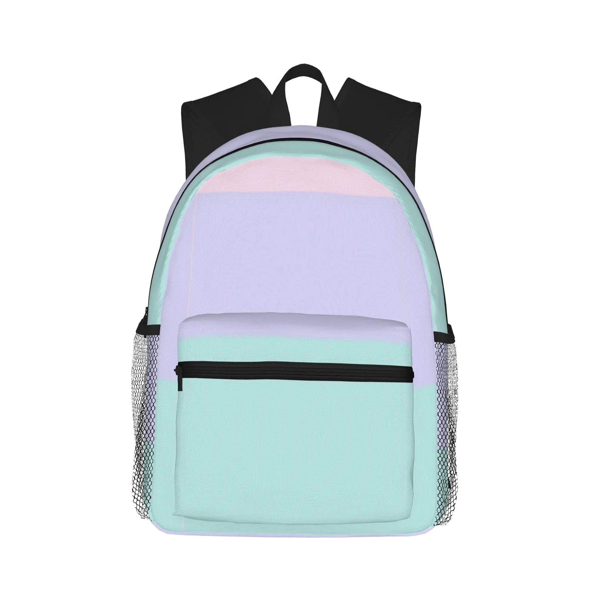 

Color Block Mermaid Mist Casual Backpack for Students and Adults Men's backpack