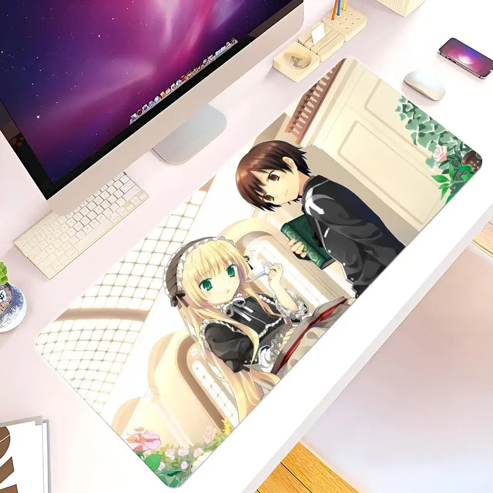 Коврик для мыши Gosick, хит продаж, коврики для мыши all might, офисные мыши, геймерские мягкие коврики для мыши, игровой большой коврик Deak 700x300 мм, cs lol pubg