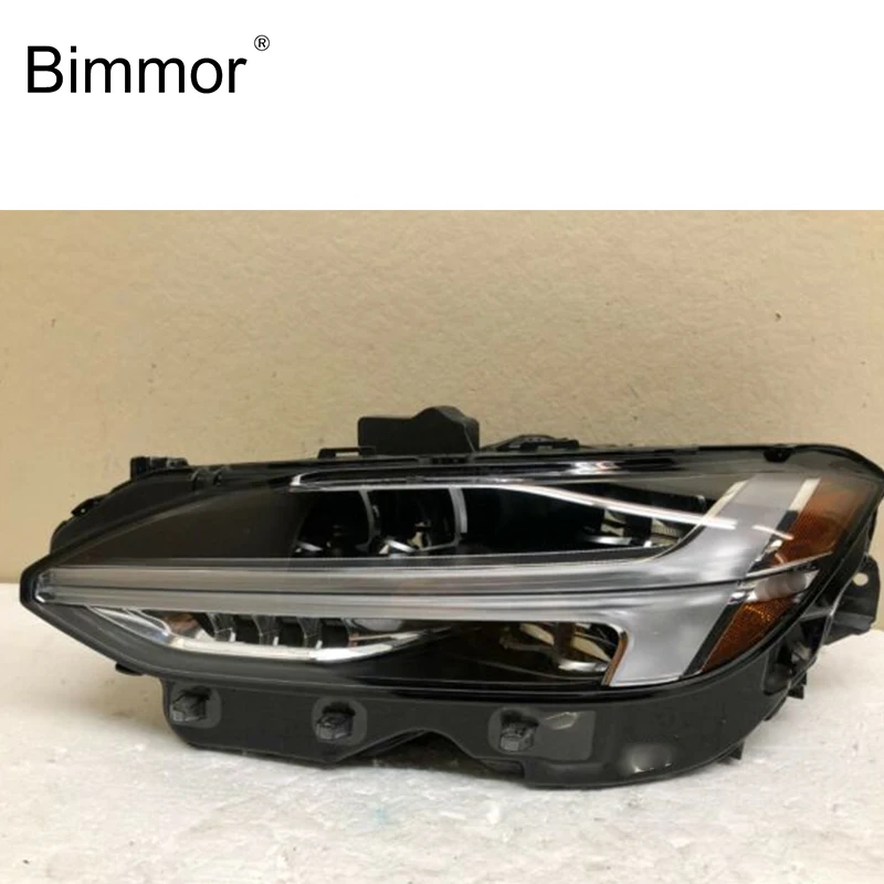 Bimmor 3 Car Headlight for  S90 Head Light USA Version Full LED Headlamp Semi Assembly 2016-2022 Headlamp Factory Replace