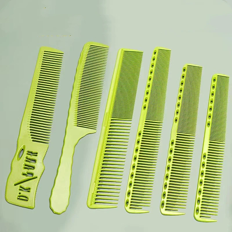 Professional hair combs High temperature resistant PE material cutting comb Non-slip design barber tools