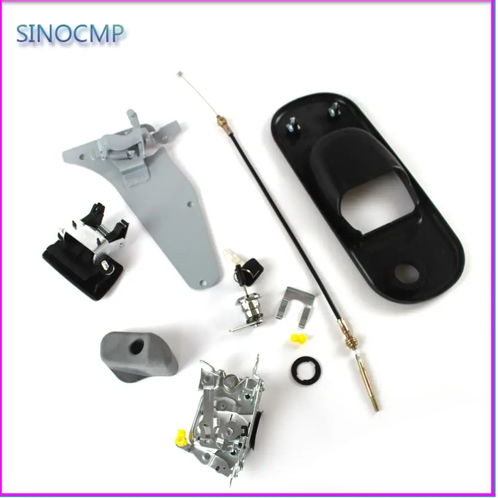 

1 Set Door Lock Assembly for Hitachi Excavator ZX100 ZX120 ZX200 ZX300 ZAX200-6 ZAXIS200-6 Automobiles Door Panels Frames Parts