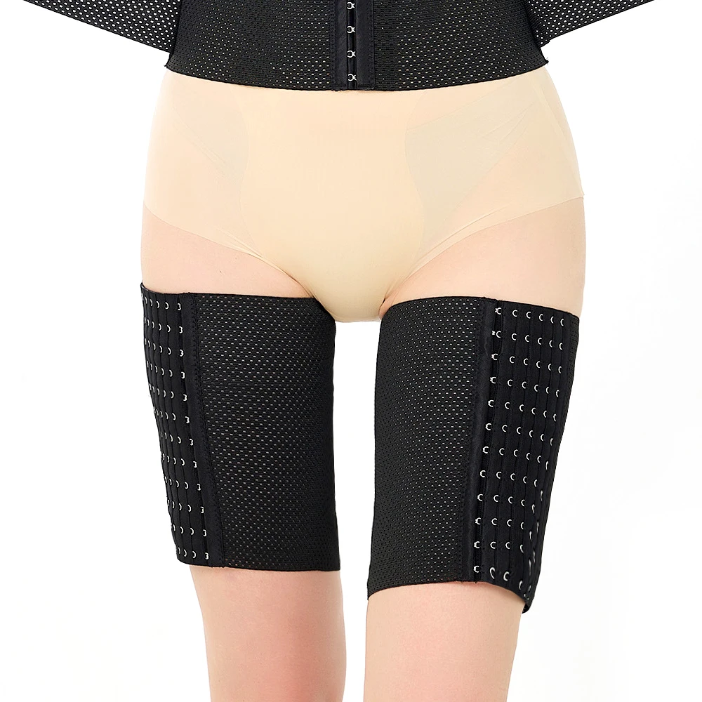 1 Paar Oberschenkeltrainer für Frauen, Shapewear, Beinkontrolle, schlankmachender Body Shaper, Oberschenkel-Cincher-Band – Oberschenkel-Kompressionsmanschette – Detail 2