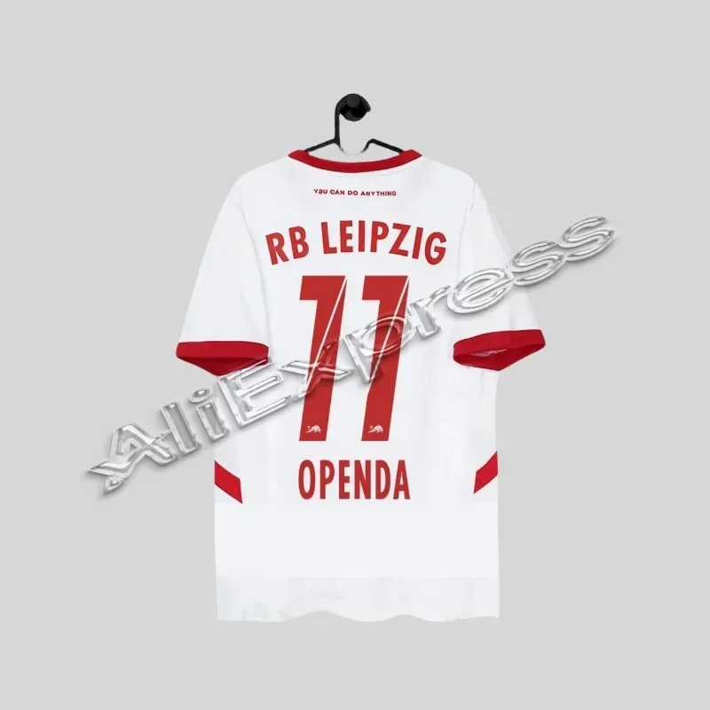 Bundesliga 2425 Leipzig jersey home RB Leipzig No.11 Oppenda football jersey 3D printing, fan jerseys