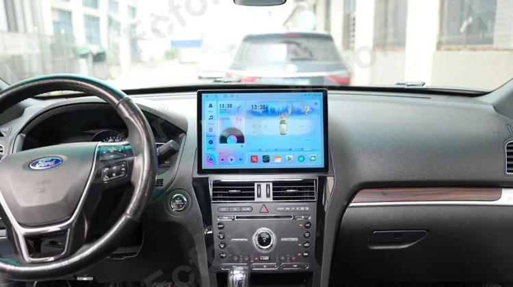 13.3‘’ 4G LTE Screen Android For Ford Explorer 2011-2019 Auto Radio Multimedia Player GPS Navigation Car Stereo Audio WiFi