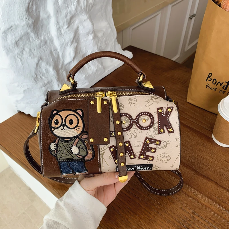 

New simple leisure pillow bag, Korean version of the handbag, single shoulder cross-body bag, small and popular versatile casual