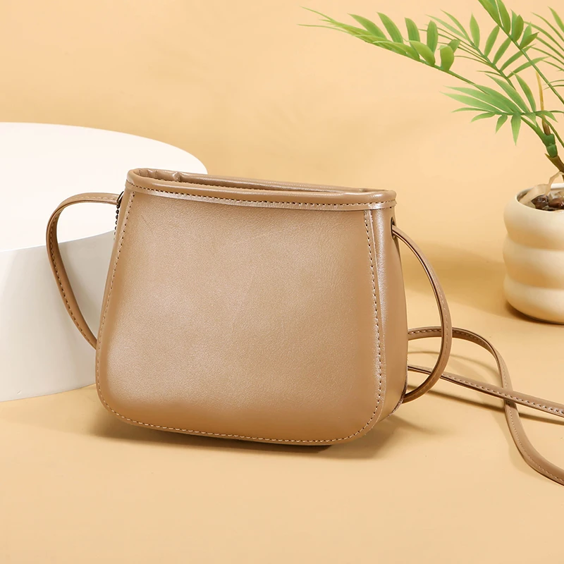 

Luxury Vintage Genuine Leather Crossbody Bag for Women , 100% cowhide Shoulder Purse, Retro Minimalist Handbag, Fashion &Durable
