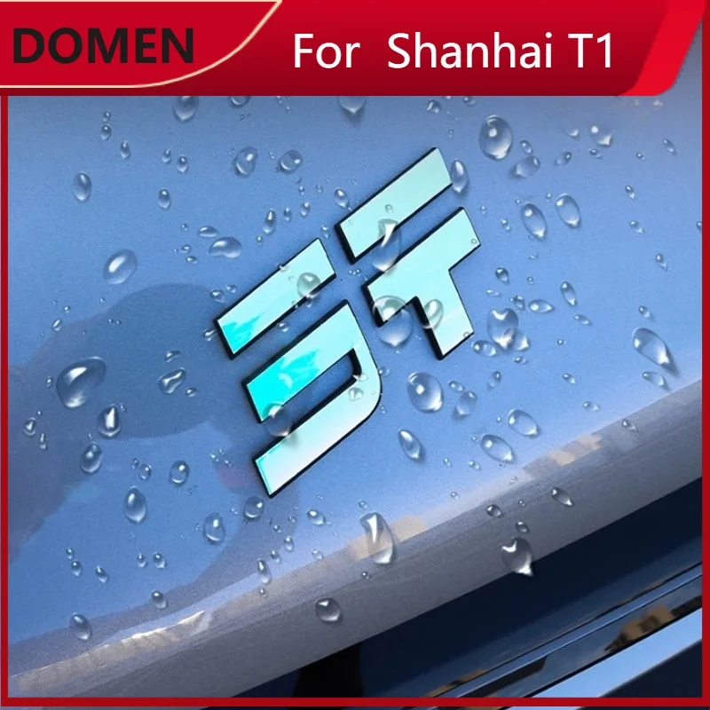 

New Fit for Jetour Shanhai T1 2024-2025 Car Front Rear Emblem Stickers Tail Label Letter Decal Automotive Exterior Decorative Pa