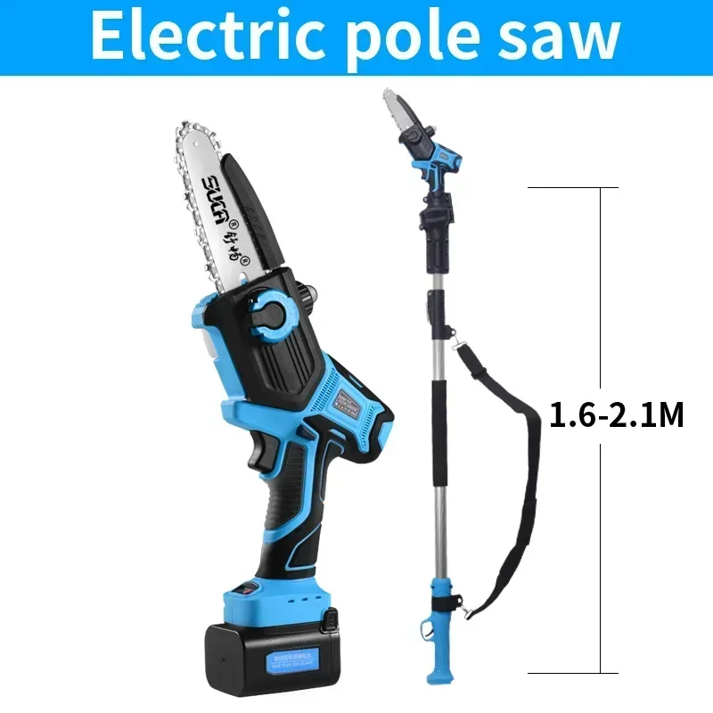 Small cordless  electric chainsaws battery powered pole saw electric chain saws