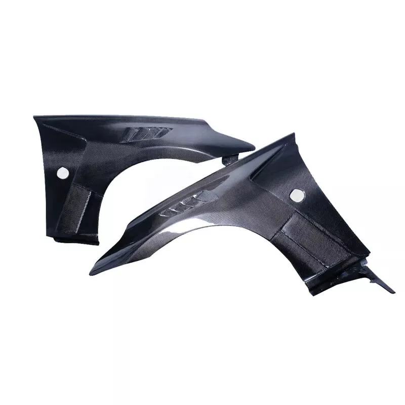

Подходит для Nissan, Nissan 370Z Z34, модифицированное крыло из настоящего углеродного волокна 09-21, переднее крыло