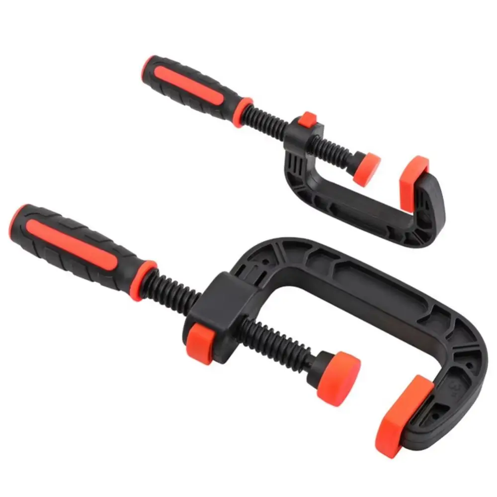 2/3 Inch Spring Jaw Opening Clamps Strong Clamping Force Heavy-duty G Type Strong Clamp Quick Release Engineering Plastic