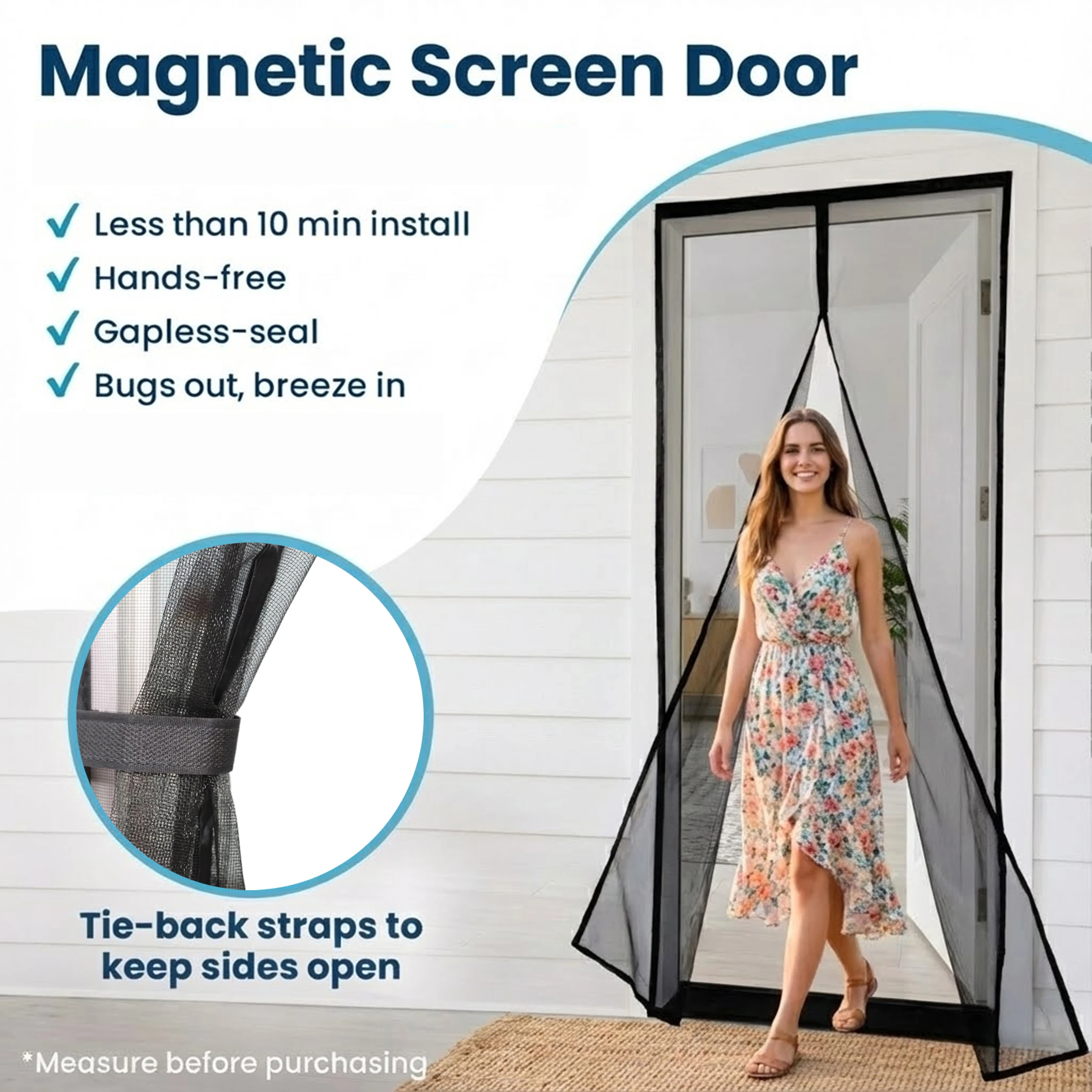 Thumbnail 2 - #72 Highest Rated Door Screen Curtains to Buy in 2026