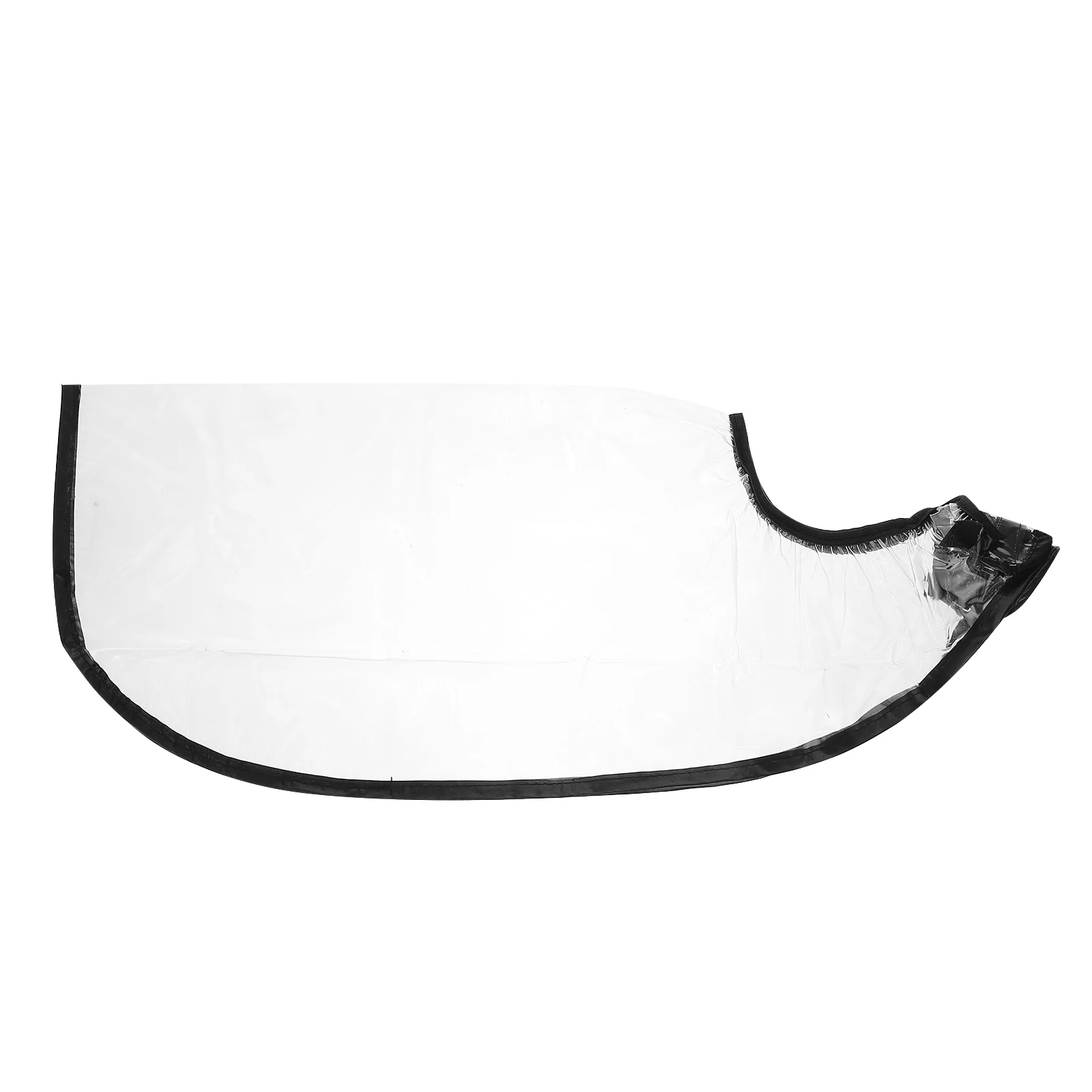 

2 шт., накидка-воронка для волос, регулируемый водонепроницаемый парикмахерский инструмент для салона, домашний шампунь, щит для укладки волос, фартук, прозрачный