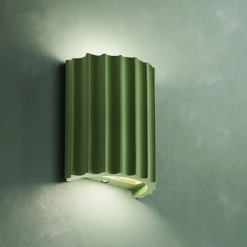 

Nordic master bedroom bedside wall lamp, hallway lamp, modern and creative small living room, minimalist background wall lamp