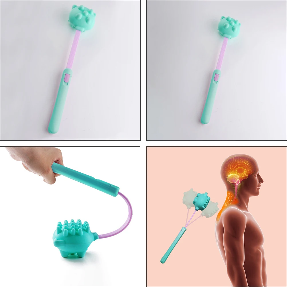 

Portable Telescopic Massage Hammer Clapping Massager For Neck Shoulder Foot Muscle Relaxation Knocking Stick