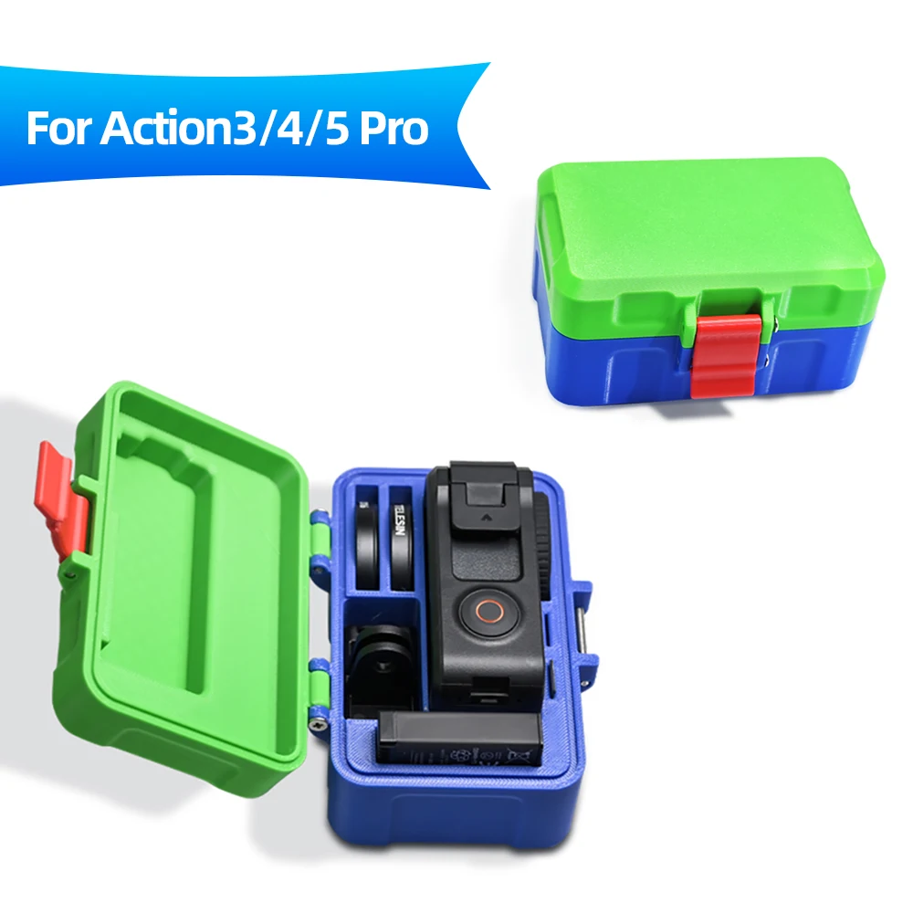 For DJI Action3 Action4  Action5 Pro accessory quick storage box for easy organization