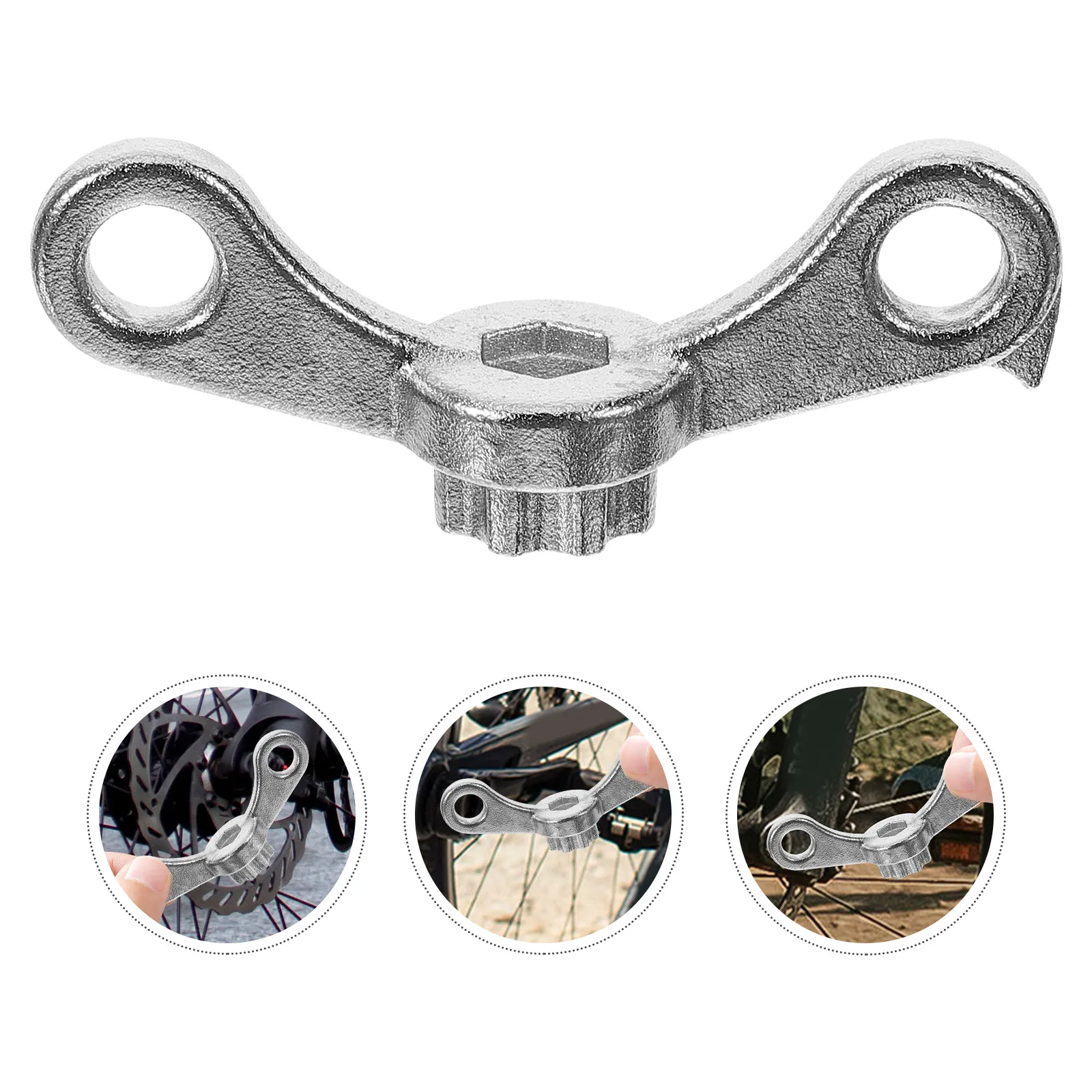 Bike Crankset Removal Tool Reliable Crank Adjusting Cap for Mountain Road Bikes Bicycle Crank Puller Bike Repair Tool