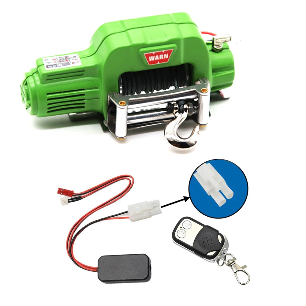 Metalen Automatische Simulatie Gesimuleerde Lier Voor 1/10 1/8 Rc Crawler Auto Axiale SCX10 Iii 90046 D90 TRX4 TRX-6 D110 90046 redcat