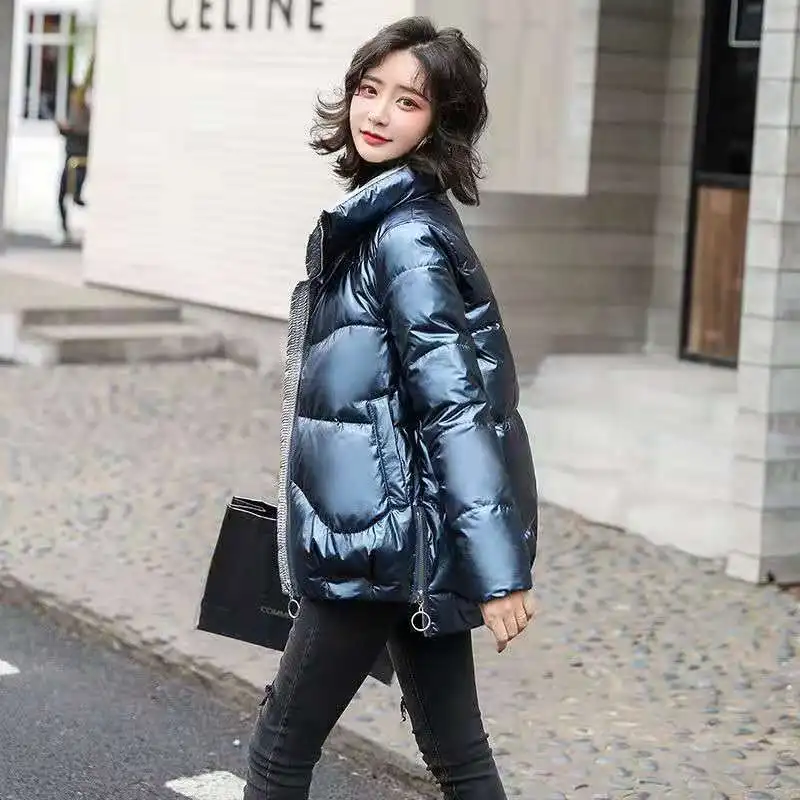 2023 New Winter Women Down Cotton Coat Jacket  Female Wash Away Brightening Face  Parkas Loose Outwear Short-Length Overcoat