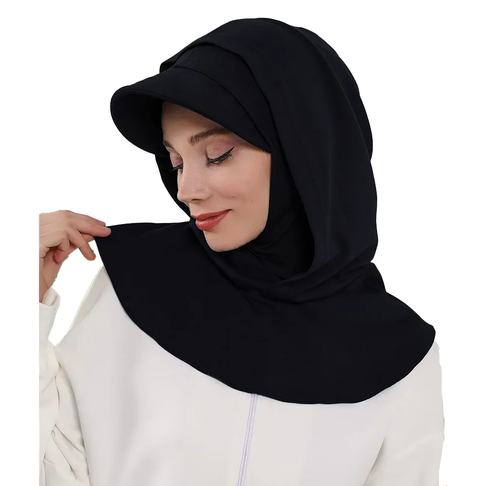 Amazon New Full Coverage Turban Hat, Simple Sun Protection Head Scarf Cap with Neck Cover