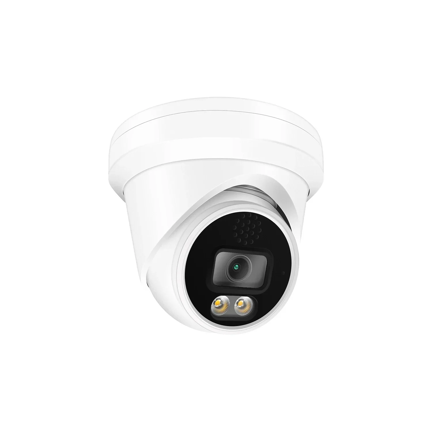 

Hot Sell 6MP Sound Alarm 2-Way Audio POE Turret IP Camera Dome Outdoor Security 2.8mm Lens 30m IR P2P AI Human/Vehicle Detection